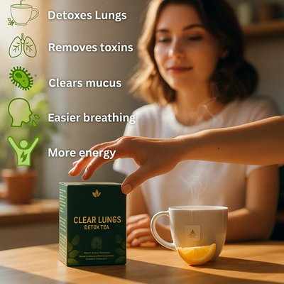 ZQYRA TEA BAGS FOR LUNG DETOX