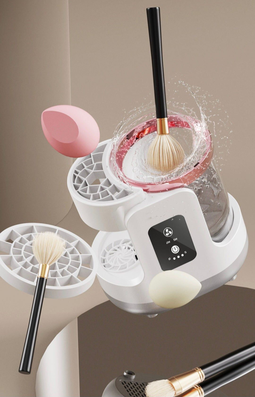 Electric Makeup Brush Cleaner Machine