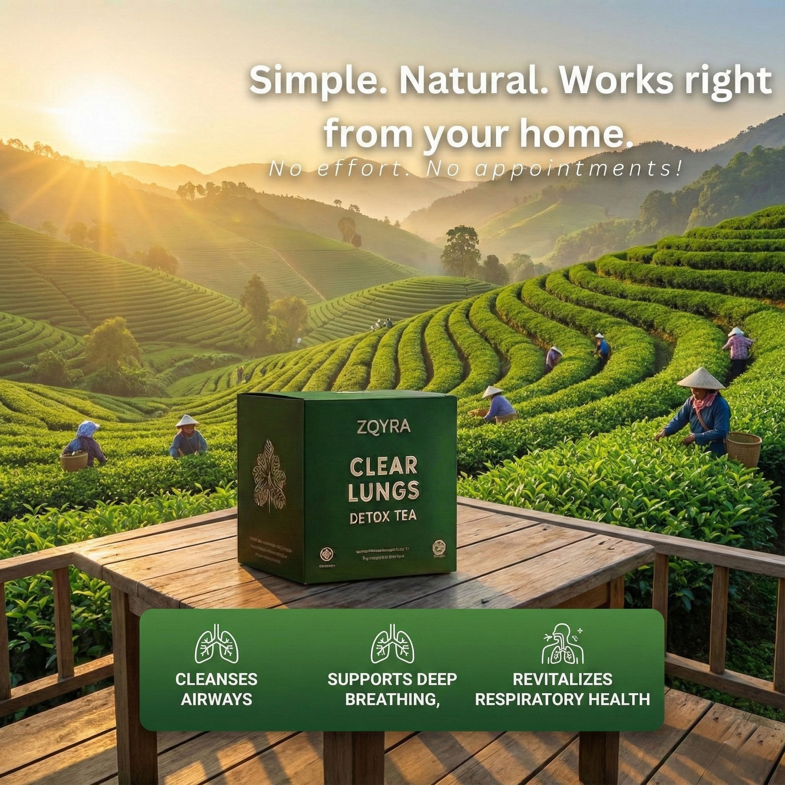 Benefits of ZQYRA™ Tea Bags for